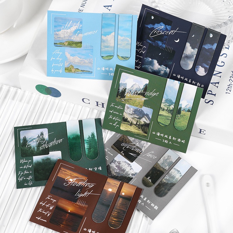 6pcs Magnetic Bookmarks Set Fa - Paperclip Magnetic Set avis et prix