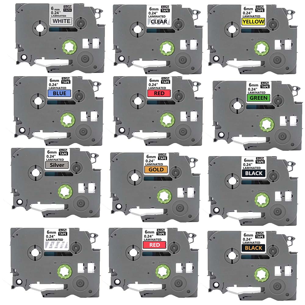1pack TZe211 Ptouch 6mm/0.24“  - Label Printer Tape avis et prix