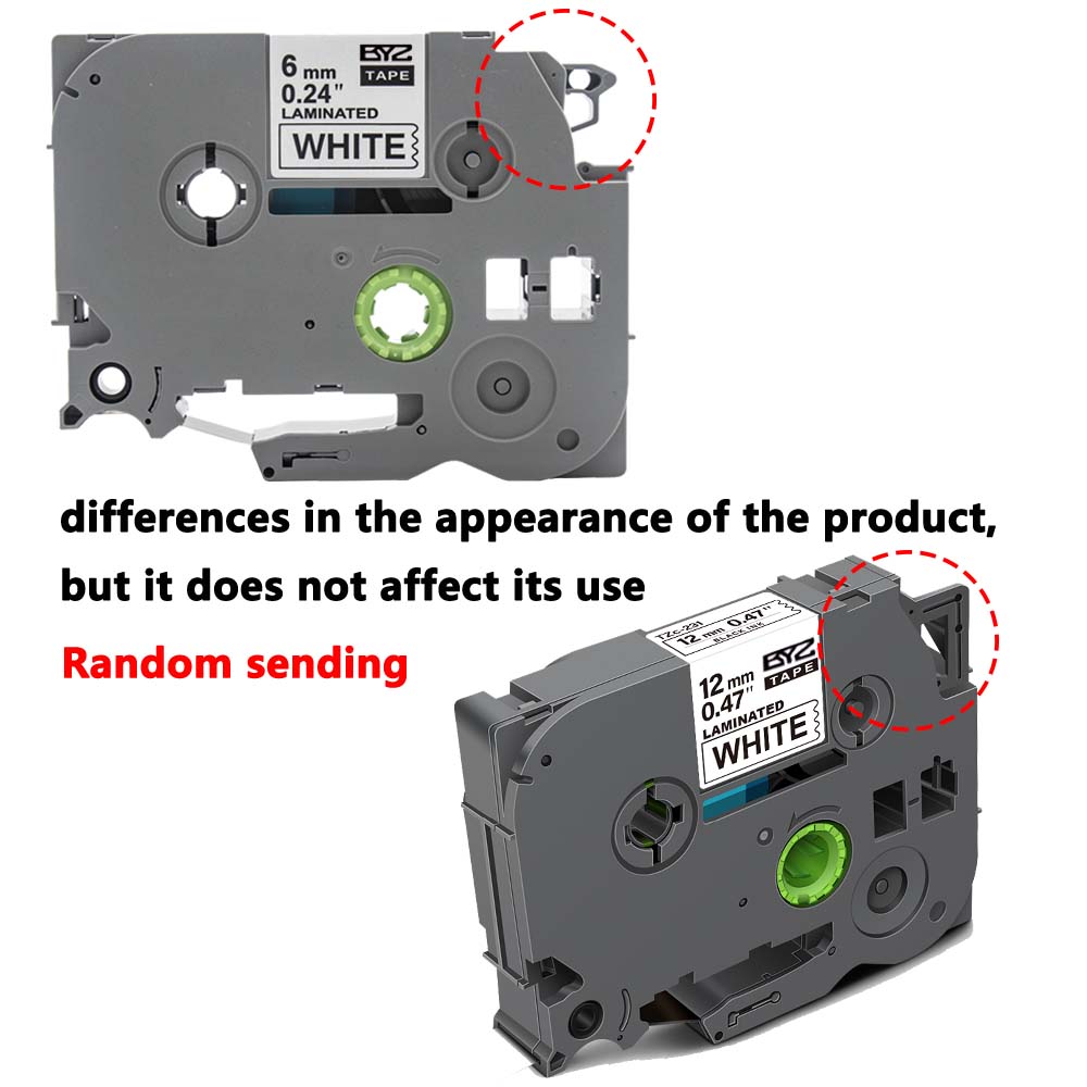 1pack TZe211 Ptouch 6mm/0.24“  - Label Printer Tape avis et prix