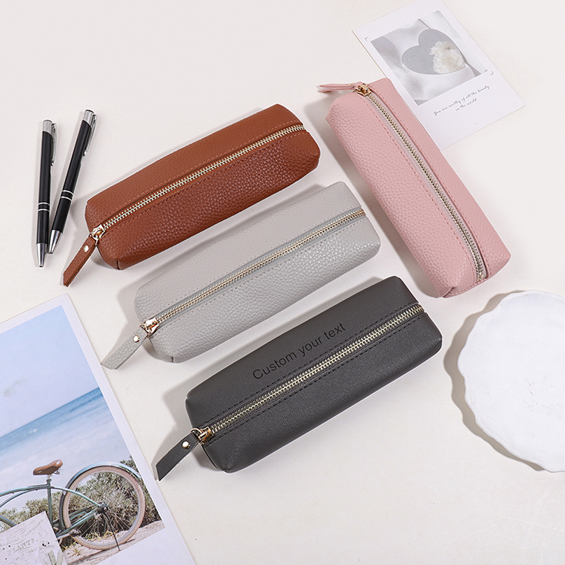 Large Capacity Custom Text Pen - Pencil Case Large avis et prix