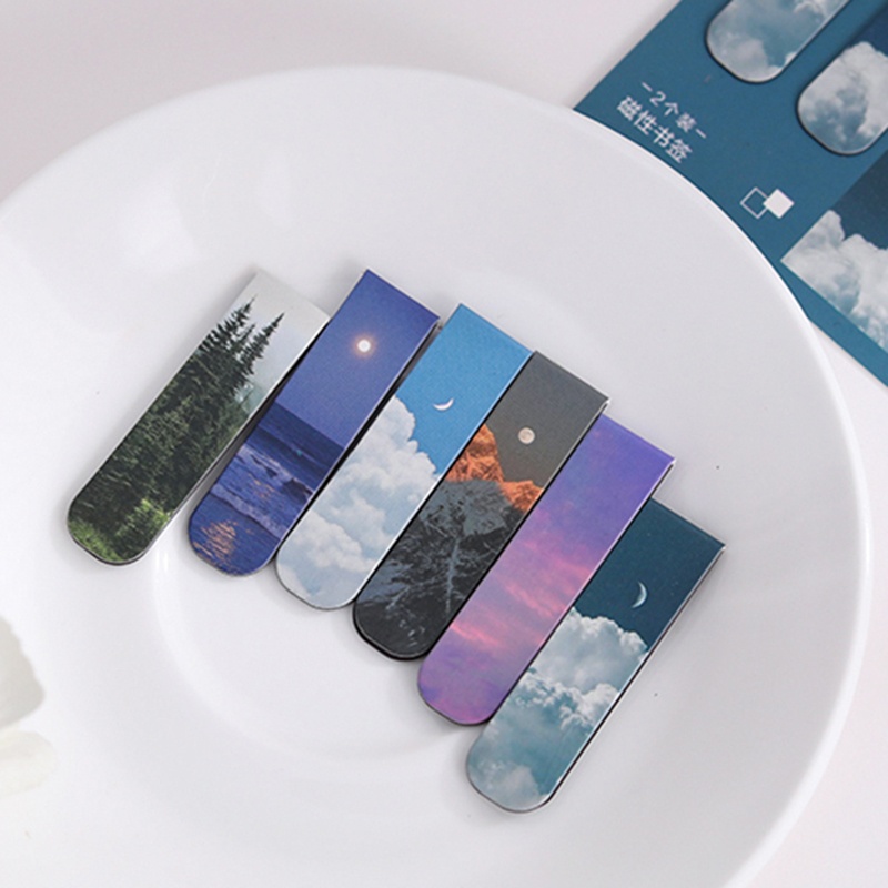 2Pcs/Set Magnetic Bookmarks Be - Paperclip Magnetic Set avis et prix
