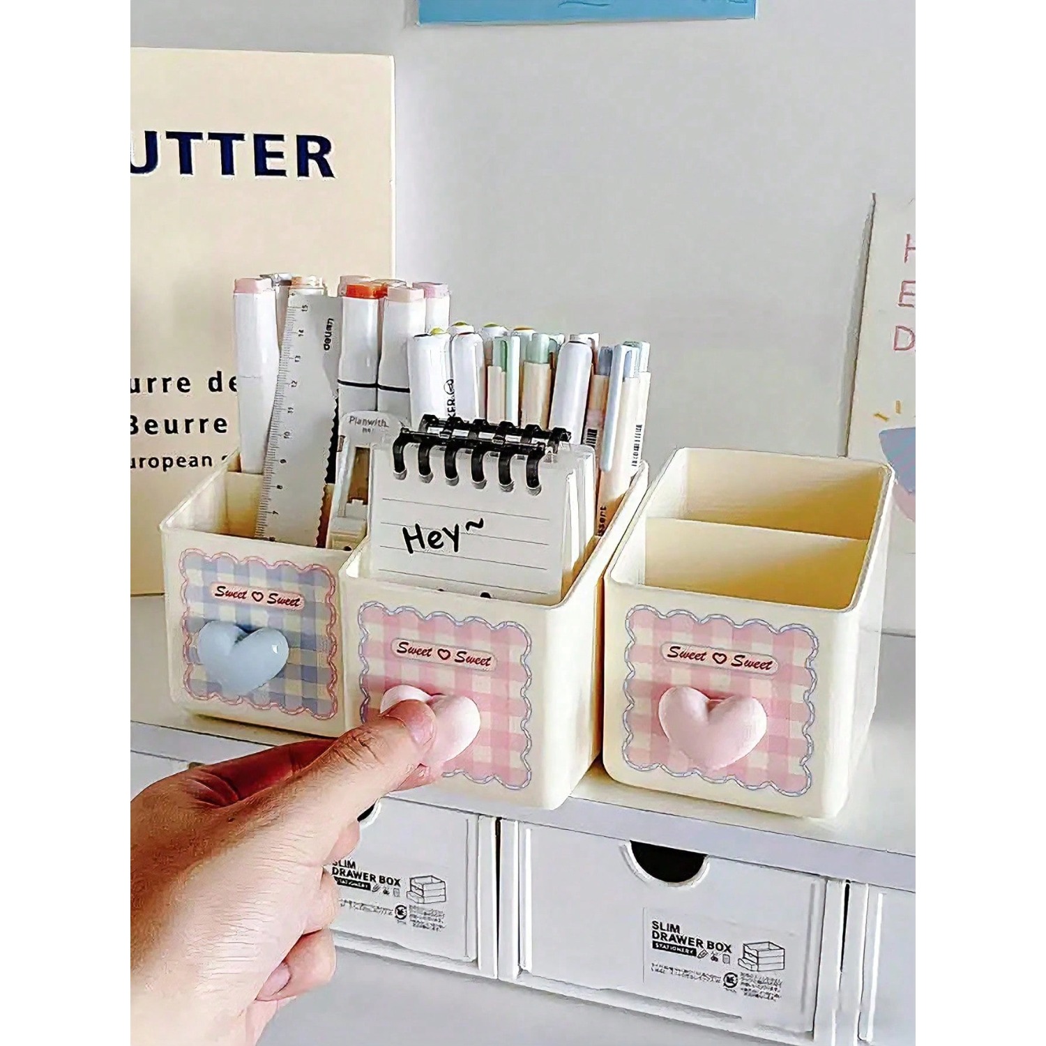 1pc Desktop Stationery Storage - Stationery Office And School Supply Stores avis et prix