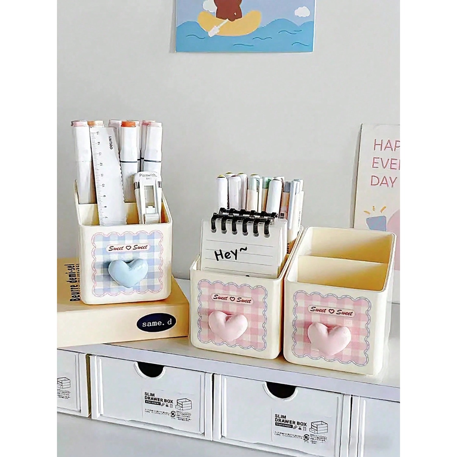 1pc Desktop Stationery Storage - Stationery Office And School Supply Stores avis et prix