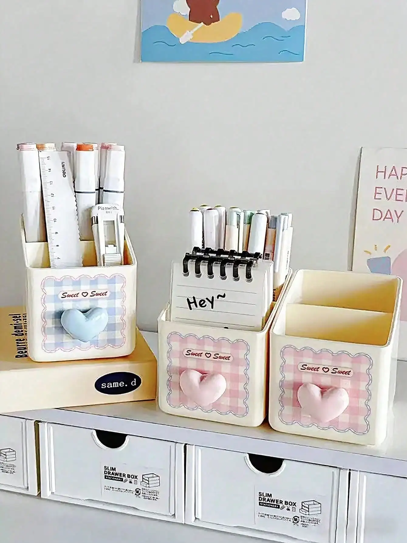 1pc Desktop Stationery Storage - Stationery Office And School Supply Stores avis et prix