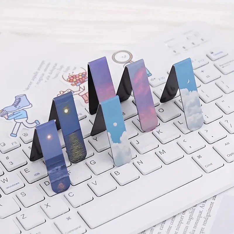 2Pcs/Set Fantasy Clouds Bookma - Paperclip Magnetic Set avis et prix