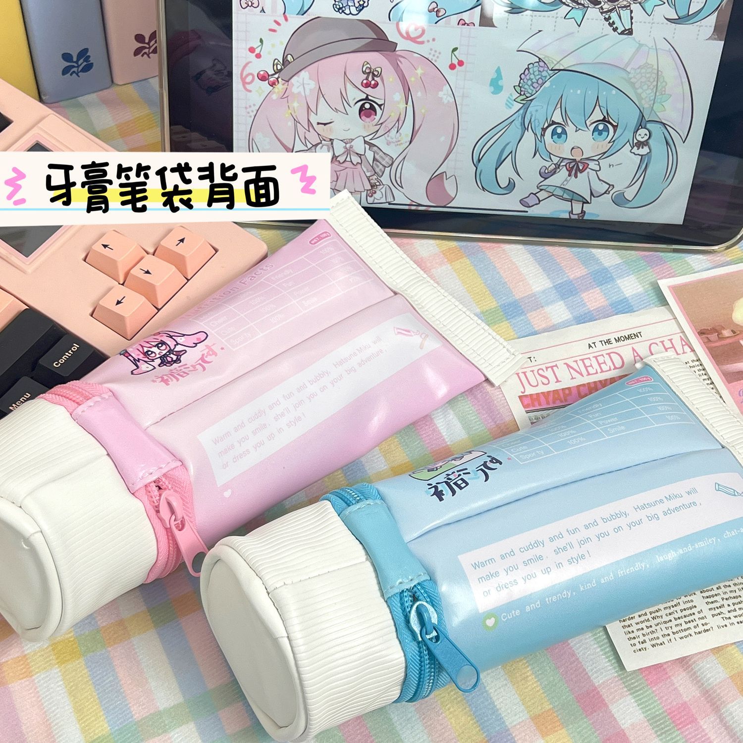 Hatsune Miku Simulation Toothp - Pencil Case Large avis et prix