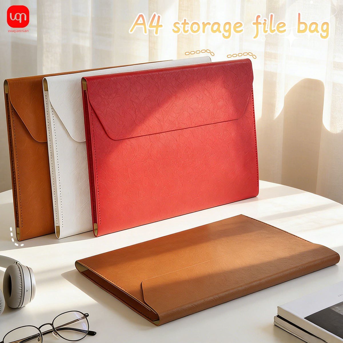 WQN-1PC A4 leather business do - Stationery Supplies Business avis et prix