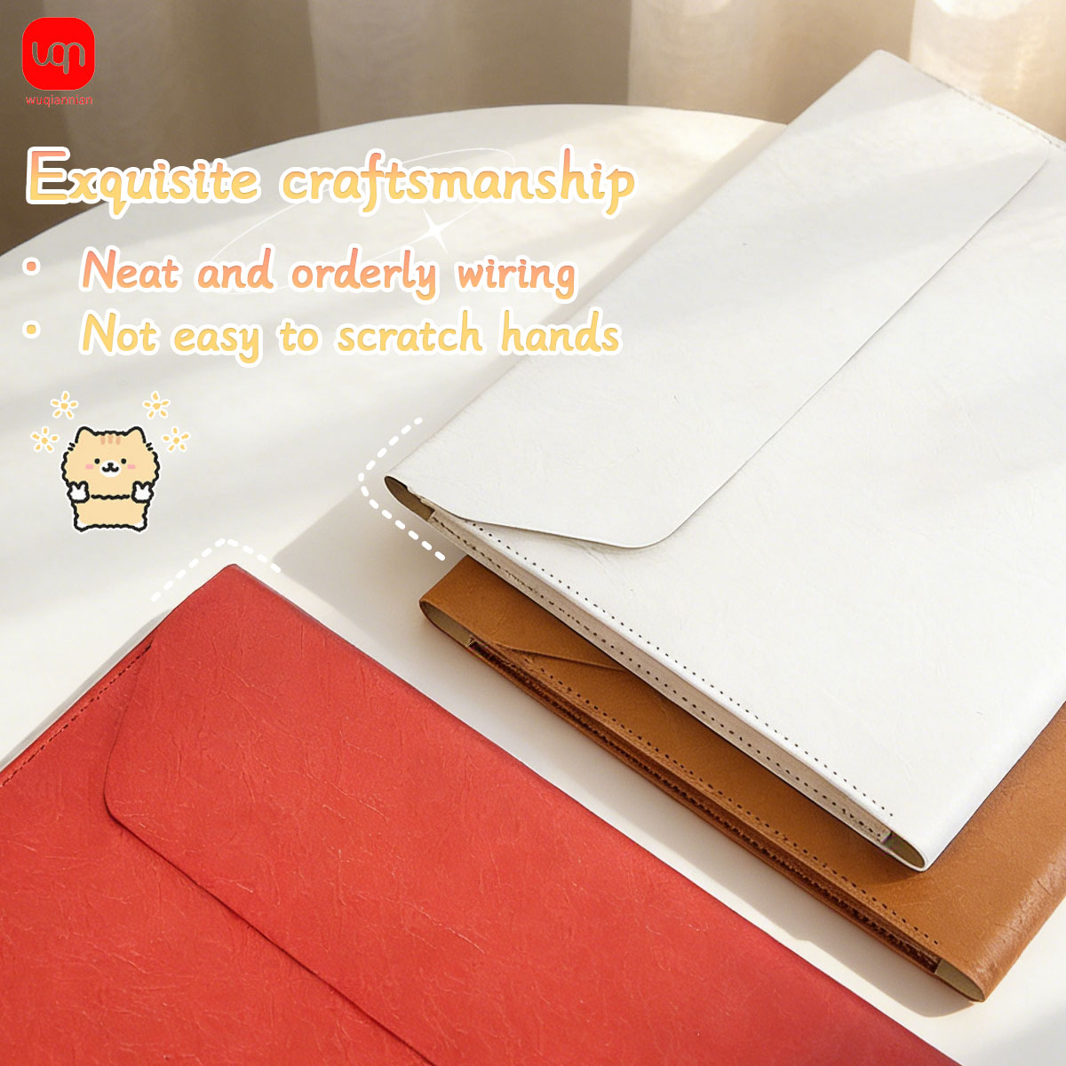 WQN-1PC A4 leather business do - Stationery Supplies Business avis et prix