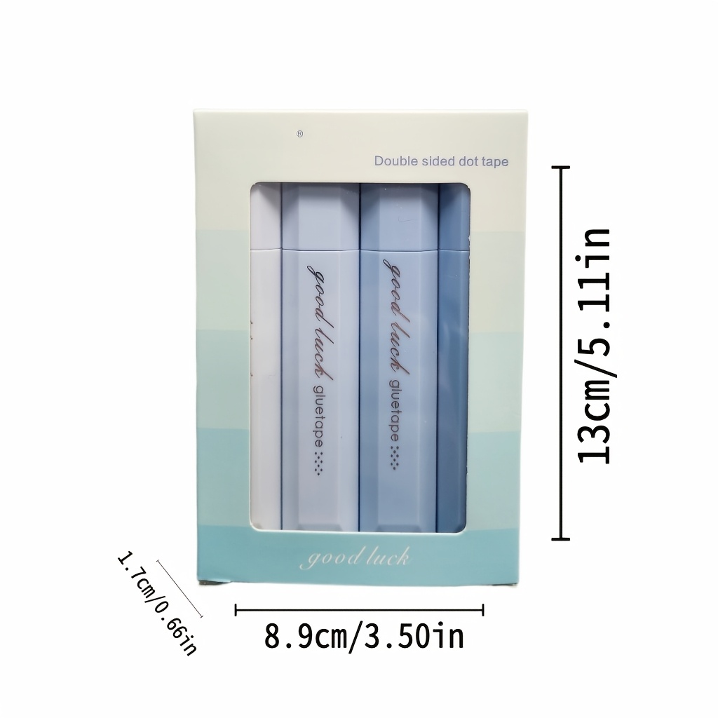 4pcs/set Waterproof Glue Tape  - Glue Stick Pack avis et prix