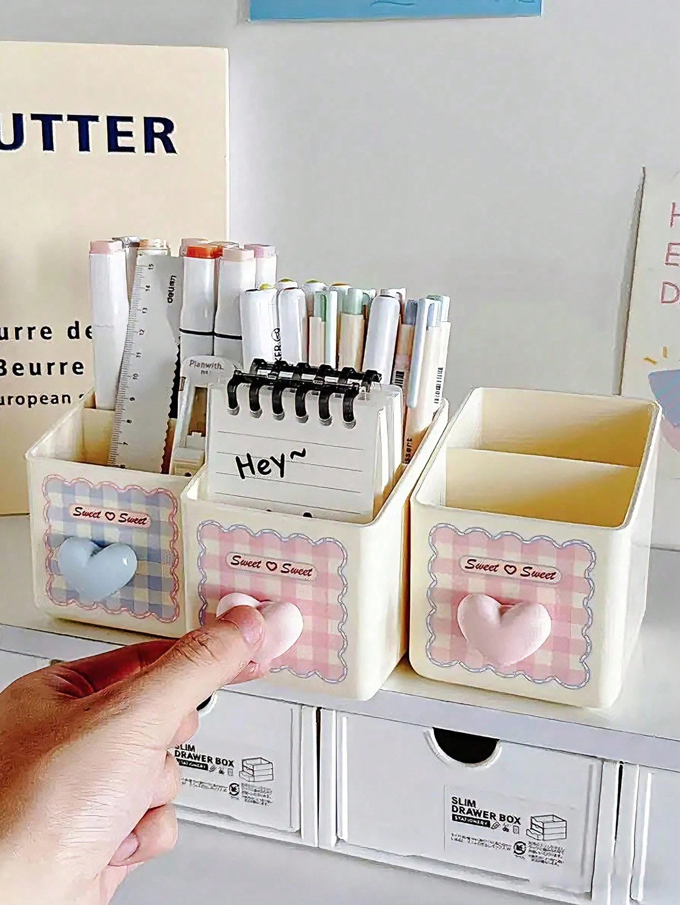 1pc Desktop Stationery Storage - Stationery Office And School Supply Stores avis et prix