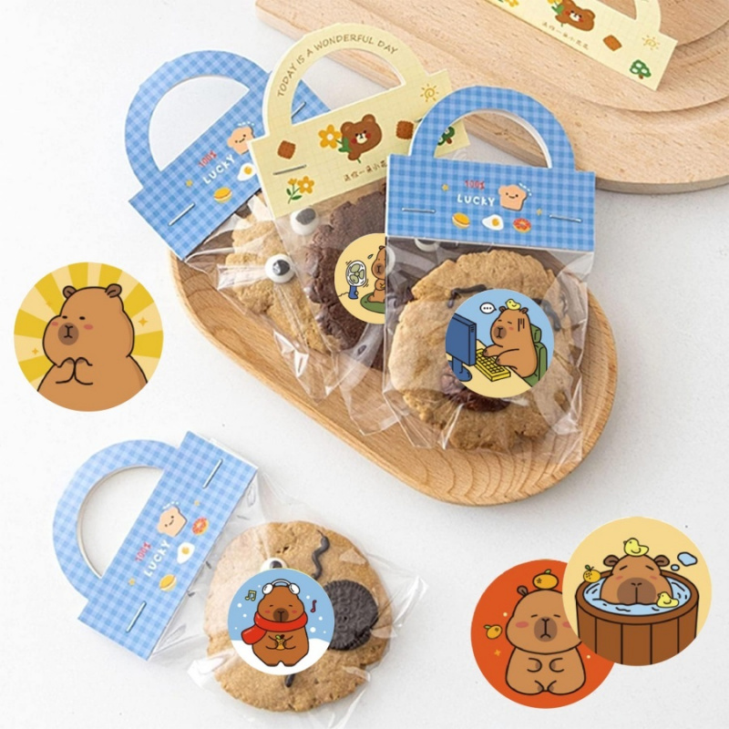 500pcs/pack Capybara Stickers  - Label Printer Tape avis et prix