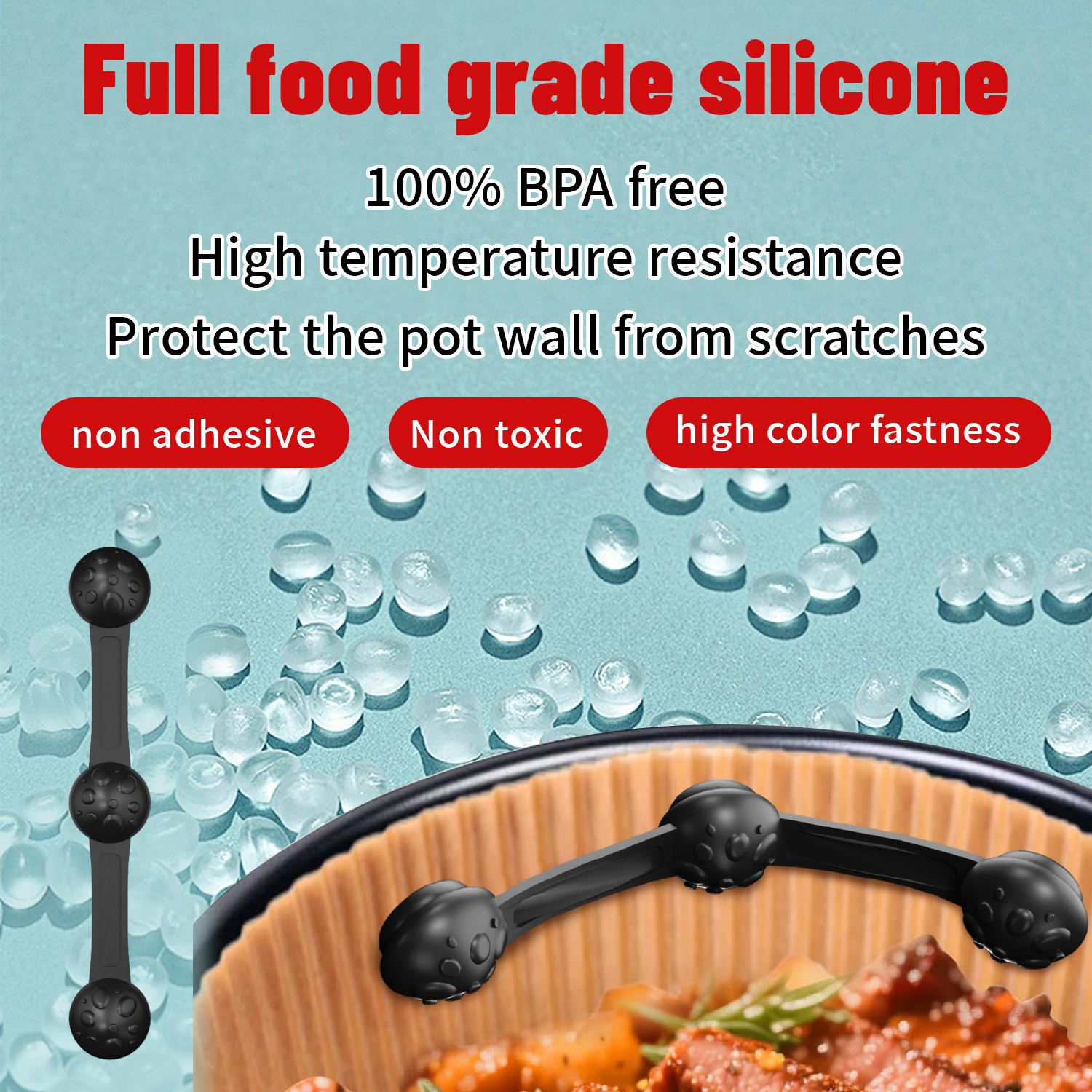 1/2sets Silicone Air Fryer Mag - Paperclip Magnetic Set avis et prix