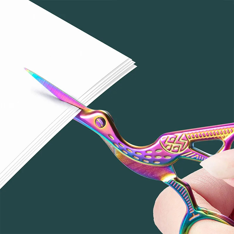 1PC Colorful Stainless Steel A - Scissors Stainless Craft avis et prix